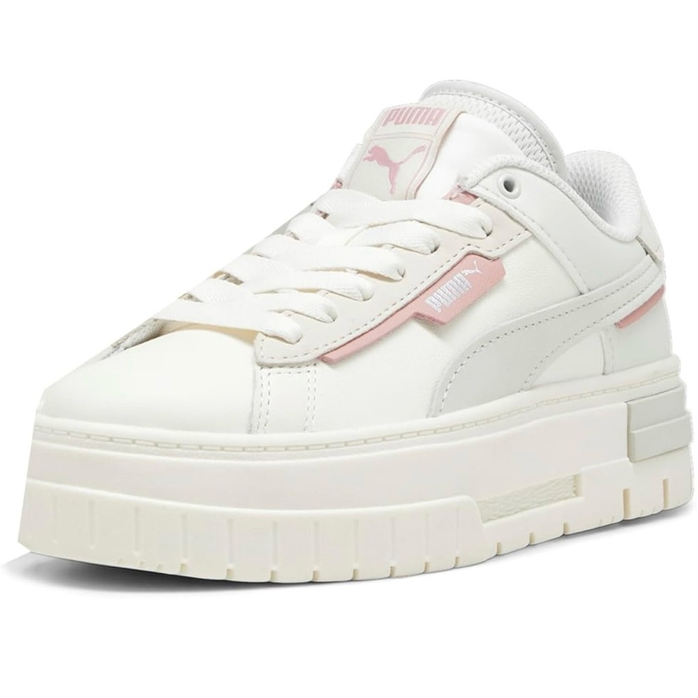 PUMA Women's Cream and Pink Platform Sneakers size 9.5 new no box no tags - Picture 2 of 11
